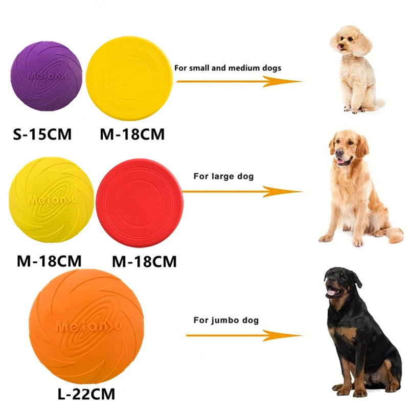 OUZEY Bite-Resistant Dog Disc